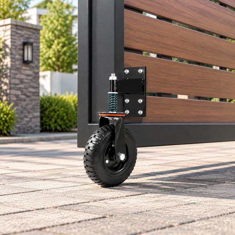 Spring Loaded Gate Caster Wheel for Wooden & Metal Gates