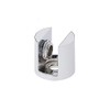 4 x Chrome Glass Shelf Brackets Diameter 21 mm Display
