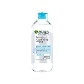 Garnier 가니어 미셀라 워터 포 워터프루프 메이크업 보습 페이셜 클렌저 및 리무버 민감성 크루얼티 프리 13.5 Fl Oz 400mL 1 카운트 [13.5 Fl Oz 2개입] Garnier Micellar Water for Waterproof Makeup Hydrating Facial Cleanser and Remover Sensitive Cruelty-Free 13.5 Fl Oz 400mL 1 Count [13.5 Fl Oz 2-Pack]