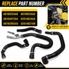 HVAC Heater Supply Return Hose Kit Compatible with 2014-2018 Jeep