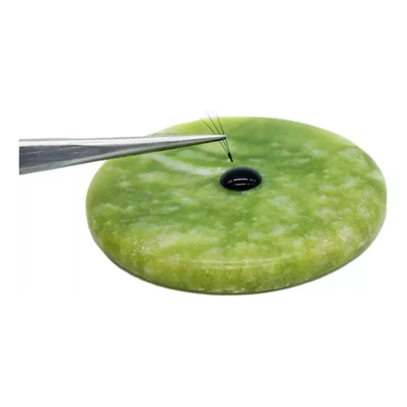 3pzs Cintas Micropore Extension Pestañas Piedra Jade Azar