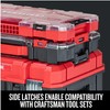 CRAFTSMAN VERSASTACK Storage Organizer, Small Parts Organizer, 20-Compartments, Lid Includes