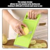 2 Pieces Vegetable Slicer, Simple Vegetable Slicer, Multifunctional Slicer, Food