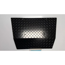 PBR PRODUCTS EZGO TXT Golf Cart Black Diamond Plate Front Shock Cover - Made in USA