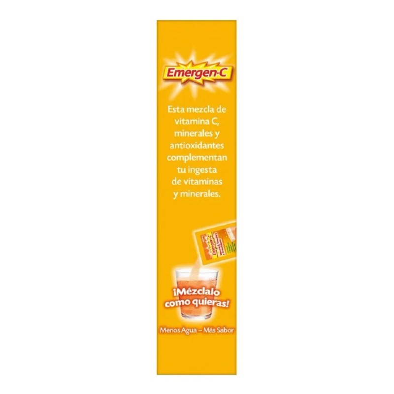 Pack x2 Suplemento Alimentar de Vitamina C Emergen-C Sabor Naranja
