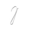 【C.M.】 Metal Curtain Hooks, 70mm, 100-Piece Pack, Inspected, Silver