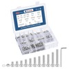 Kozelo 660pcs M4 Socket Head Cap Screws Bolts Nuts Assortment