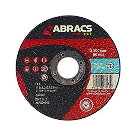 Abracs PH12530FM Phoenix II Flat Metal Cutting Disc, 125mm x 3mm x 22mm, Pack of 1