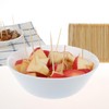 Desirable Bamboo Toothpicks, 400 Count, Double Sided Tip, Extra Fine