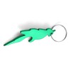 Komonee Parrot Green Bottle Opener Key Chain Metal Wildlife Bird