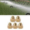 10PCS Misting Nozzle Brass Corrosion Pressure Resistant Fine Misting Water
