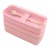 CL Lonchera Contenedora De Alimentos 3 En 1 Lunch Box