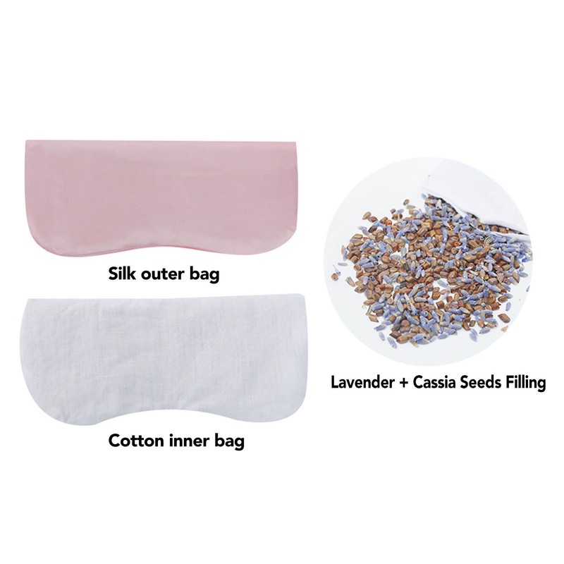 Lavender Eye Pillow with 200pcs Eye Cover Paper Remove Dark