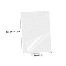 Tofficu 50Sheets Self Laminating Photo Sheets Laminating Pouches Easy to Install Protects Photos from Water Dust Strong Material for Lasting Use