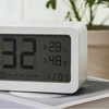 JAJU [JAJU] Large LCD Desk Clock with Temperature and Humidity