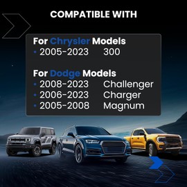 SYKRSS 5x115mm Wheel Spacers 1inch Compatible with Chrysler 300 2005-2023, 71.5 mm Center Bore & 5 Lug Forged Wheel Adapters M14x1.5 Compatible with Dodge Challenger Charger Magnum, 2PCS