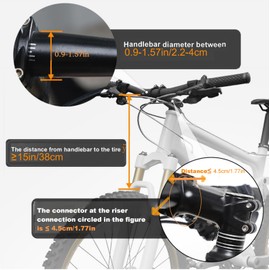 Markshop assemble-free easy install water proof large capacity with lid flexible fabric bike basket