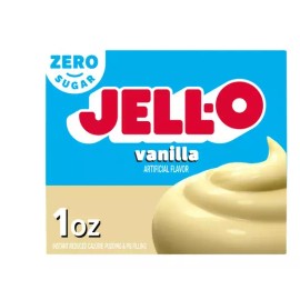 JELL-O Sugar Free Vanilla Pudding Jello Mix 3 Pack
