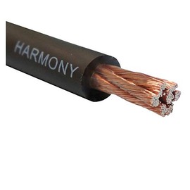 Harmony Audio HA-PW4BLK-70 4 Gauge 4GA Car Stereo Matte Black Power Cable Amp Wire - 70 FT