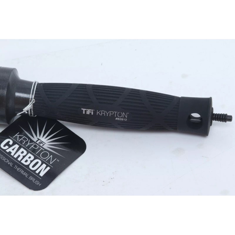 Tifi Krypton Carbon Round Professional Thermal Vent Brush, 2 Inch