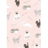 Furukawa Paperwork Book Cover HONTOWATASHI Cat QE252 Mino Washi Book