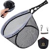 Red de pesca con mosca THKFISH plegable con mango ABS