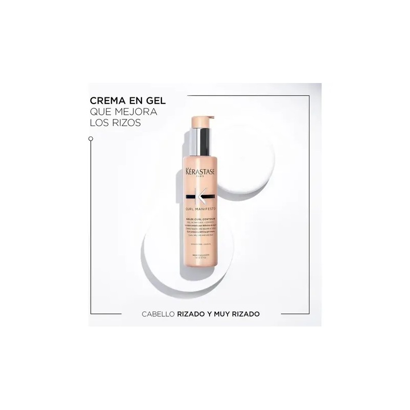 Gel crema Kérastase Gelée Curl Contour de 150mL