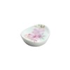 Ceramic Indigo Flower Kaori Chopsticks Rest Azalea Size: Approx. W4.5