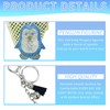 2 Pieces Penguin Keychains, Creative Keychains, Rhinestone Keychains, Gift Keychains,