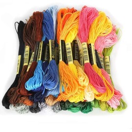 8Pcs Purple 7.5m Cotton Stitch Embroidery Thread Floss DIY Friendship Bracelets Floss Craft Sewing Skeins Fashion Embroidery Floss for Arts, Crafts and Sewing