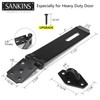 SANKINS 7-1/2" Heavy Duty Door Lock Hasp Latch, 1/8" Thicker