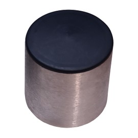 Deltech Manufacturing 6" Round Light Pole Top Cap- Black Plastic