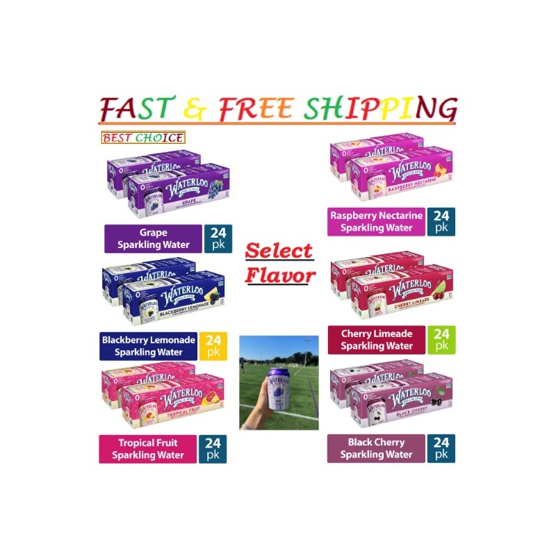 Waterloo Sparkling Water New - Waterloo Sparkling Water, 12 fl