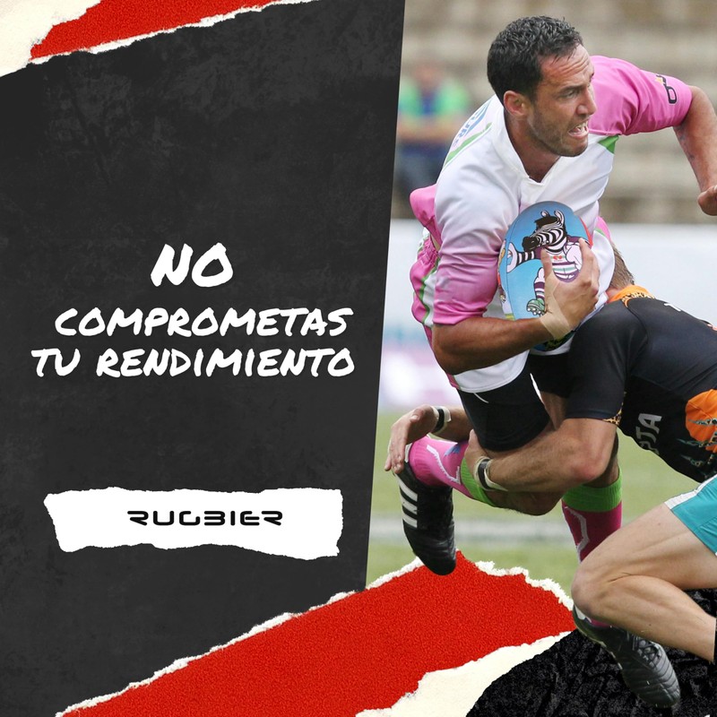 RUGBIER Rugby Training Ball - Size 5 Training - High