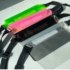 3-Tier Zipper Waterproof Swim Bag Pouch for Water Activities (White) White 5ea