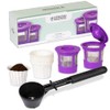 Reusable K Cup Compatible Coffee Pod Kit, 2 Pods with