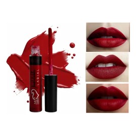 Labial Indeleble Mia Terra Cosmetics Color Rojo                                                                                                       