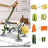 French Fry Cutter Commercial Grade Potato Slicer with Suction Feet