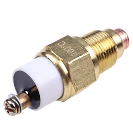 TCINDRR 100C Thermo Switch 120130-91370, Mechanical, Automatic, Thermal Actuator, Compatible with Yanmar 4JH3-HTE, 4JH3-DTE, 3JH2, 3JH3, 3JH4, 3JH5, 4JH3, 4JH4, 4JH5