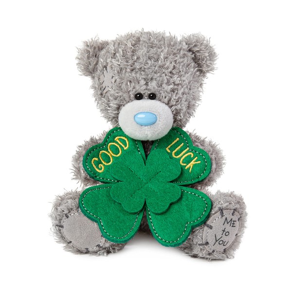 Me To You Bear 5" Good Luck Clover