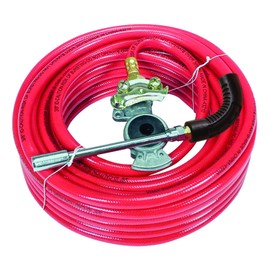 Amflo 574-50gh Heavy Duty Truck Inflator Kit for Air Brake Equipped Trucks Includes 3/8'' x 50' 300 PSI PVC Air Hose, Glad Hand, and Dual Foot Chuck