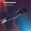 YS‑228 Dynamic Microphone Handheld Wired Metal Microphone for Home Karaoke
