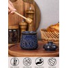 Ceramic Honey Jar with Dipper and Lid 10oz, Honey Pot