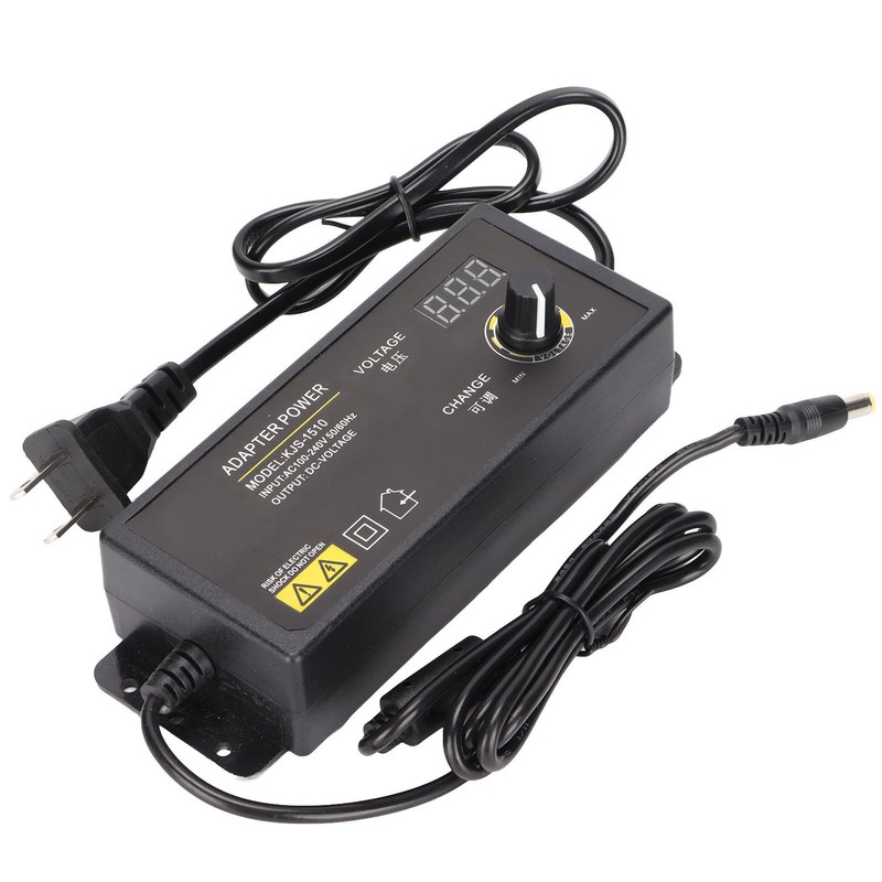 Power Adapter Adjustable Voltage Speed Regulation 90W 2.5A 3-36V LED