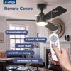 Amico Ceiling Fans with Lights, 44 inch Ceiling fan with
