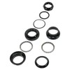 1 1/8 2 WAY Headset Assembly ged. Black 30.0 mm