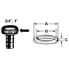 CORNAT TEC380236 Rubber gaskets Hose Coupling 14x22