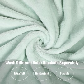 VitalCozy 3 Pack Fleece Throw Blanket Twin Size for Couch 60" x 80" Soft Warm Blanket for Bed Lightweight Fuzzy Throw Blankets Bulk for Winter Seasons Travel Camping(Vivid Color)