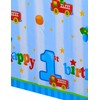 Plastic Table Cover, Fun at One Happy Birthday Boy