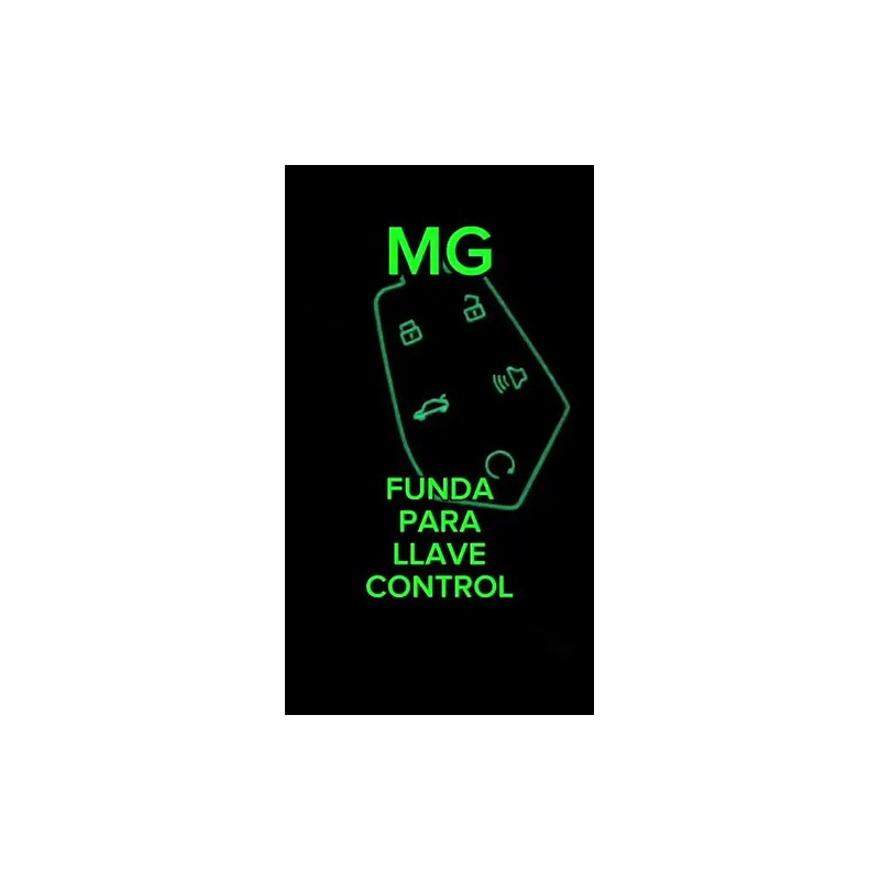 Funda Llave Llave Control Mg One 2022 2023 2024 Zinc